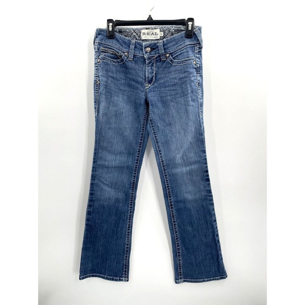 Women's Ariat R.E.A.L. bootcut jeans sz 28R